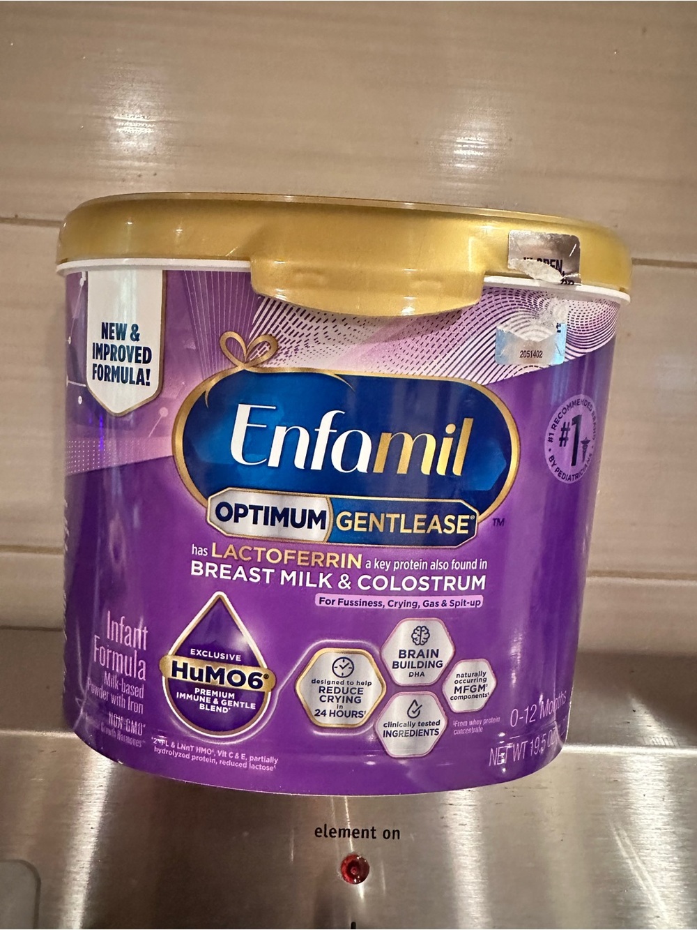 EMPTY Empty Plastic Can 19.5oz for reborn and silicone babies Reuse
